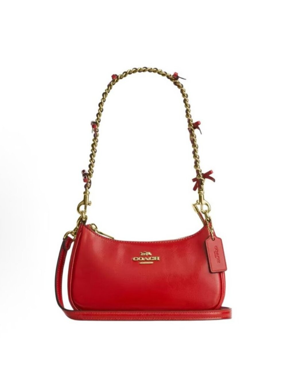 coach Teri Mini Crossbody Bag With Bows cdw68